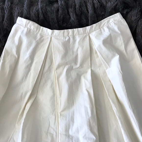 Elevenses Cream Colored Cotton Skirt - Picture 5 of 6